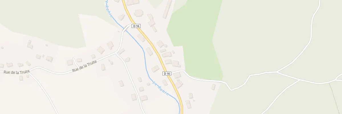 Plan du 28 Rue du Général Brosset à Plancher-Bas