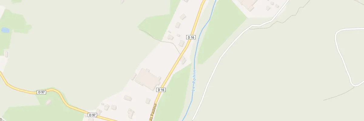 Plan du 52 Rue Louis Pasteur à Plancher-Bas