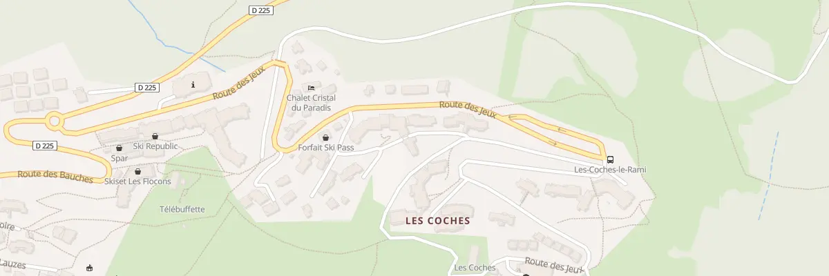 Plan du 16 Rte des Jeux à La Plagne Tarentaise