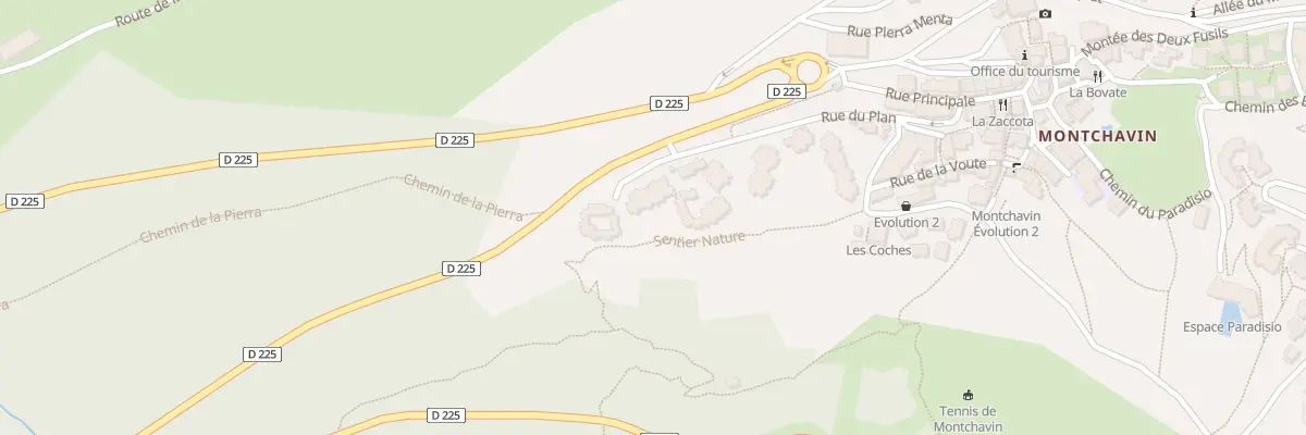 Plan du 15 Rue du Plan à La Plagne Tarentaise