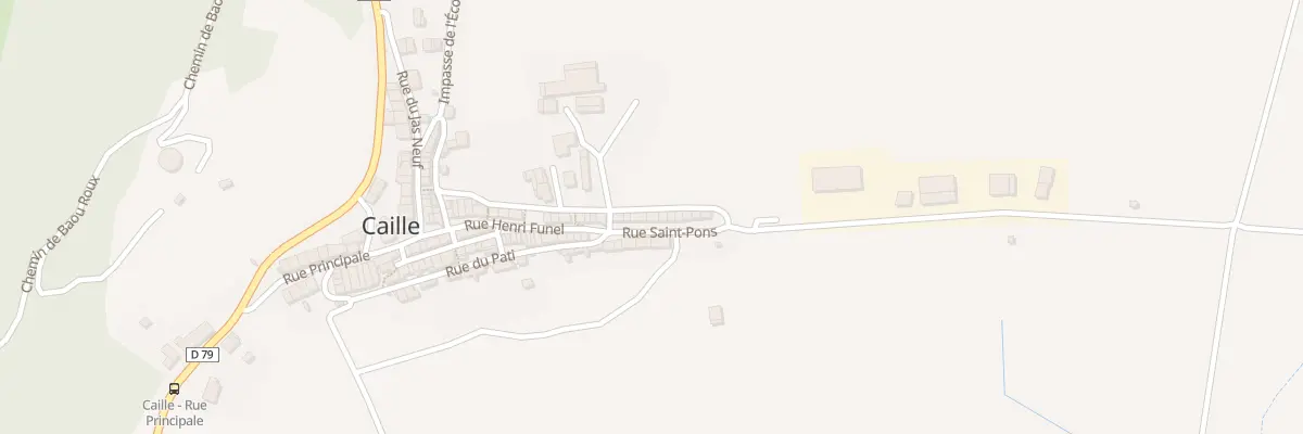Plan du 41B Rue St Pons à Caille