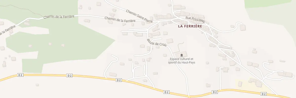 Plan du 245 Rte de la Croix La Ferriere à Antibes