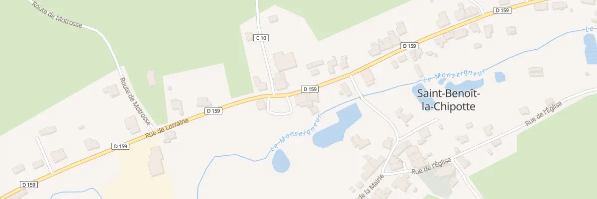 Plan du 1 Rue de Lorraine à Saint-Benoît-la-Chipotte