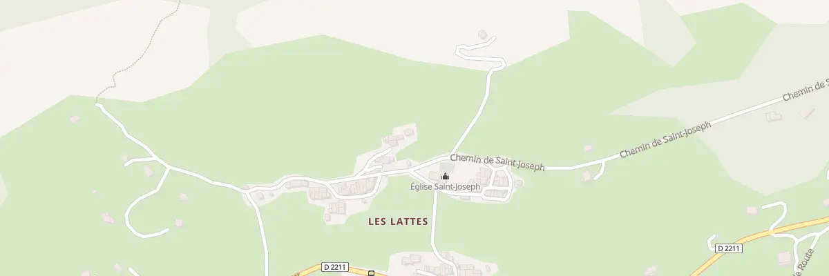 Plan du 838 Che de Saint Joseph à Saint-Auban