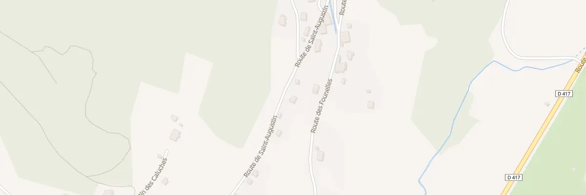 Plan du 3 Rte de St Augustin à La Forge