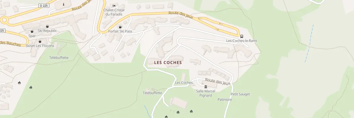 Plan du 26 Rte des Jeux à La Plagne Tarentaise