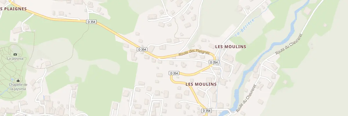 Plan du 252 Rue du martinet à Samoëns