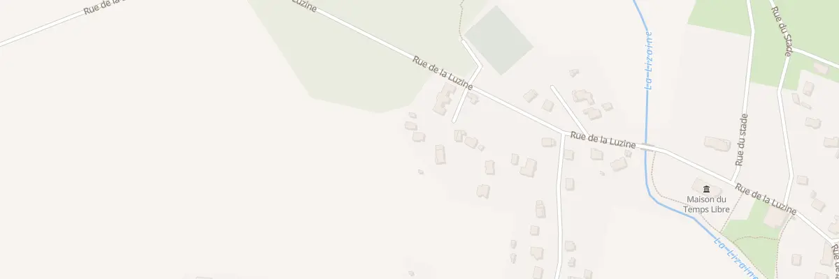 Plan du 23 Rue de la Luzine à Luze