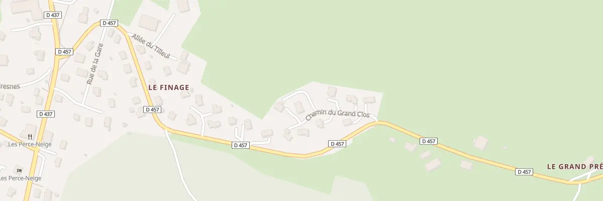 Plan du 2 Che du Grand Clos à Bonnétage