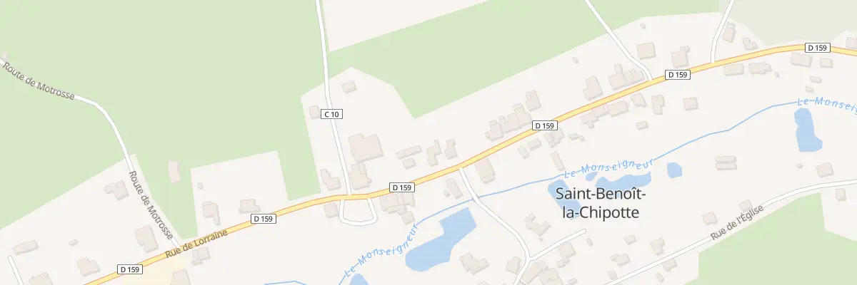 Plan du 4 Rue de Lorraine à Saint-Benoît-la-Chipotte