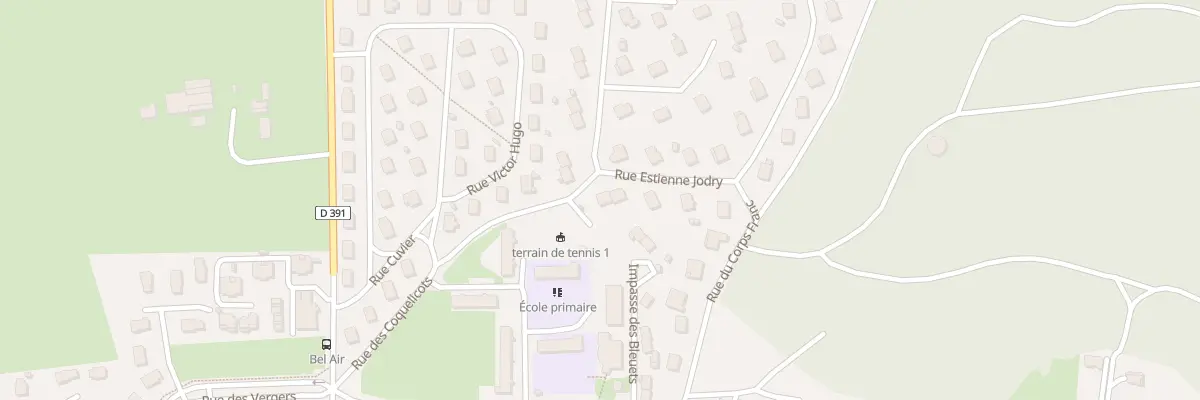 Plan du 2 Rue Estienne Jodry à Bavans