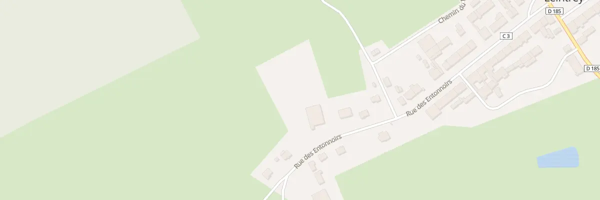 Plan du 52 Rue des Entonnoirs à Leintrey