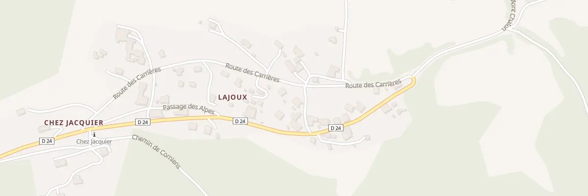 Plan du 47 Côte à milhomme à Thollon-les-Mémises