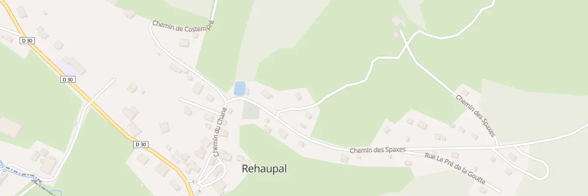 Plan du 5 Che des Carrières à Rehaupal