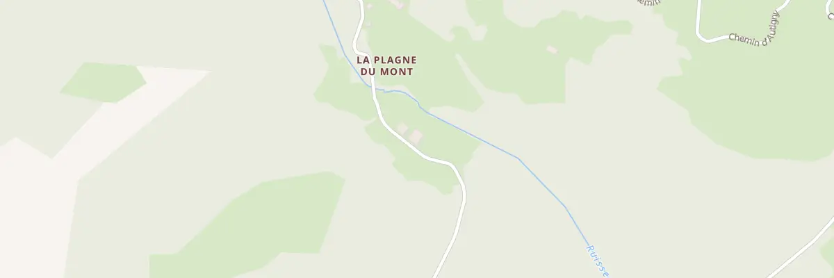 Plan du 1689 Che d’Autigny à Abondance