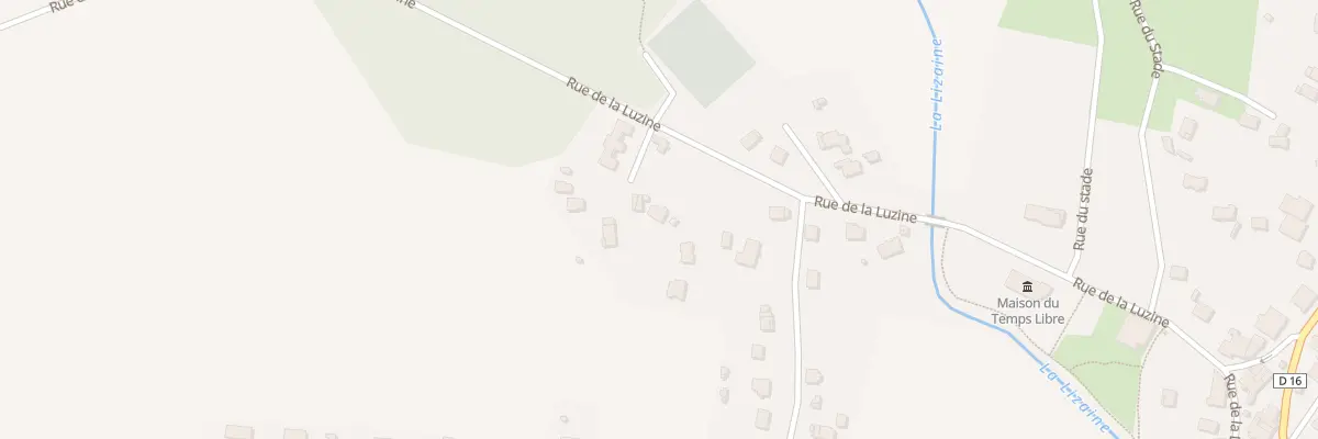 Plan du 15 Rue de la Luzine à Luze