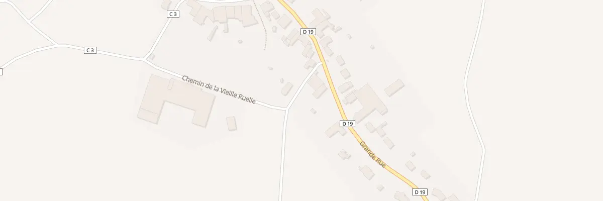 Plan du 26 Grande Rue à Gélacourt