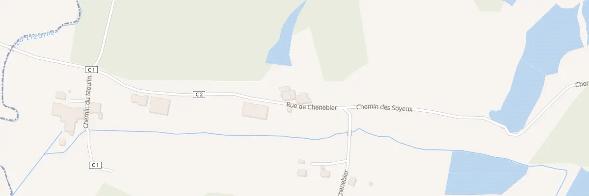 Plan du 42B Rue de Chenebier à Frahier-et-Chatebier