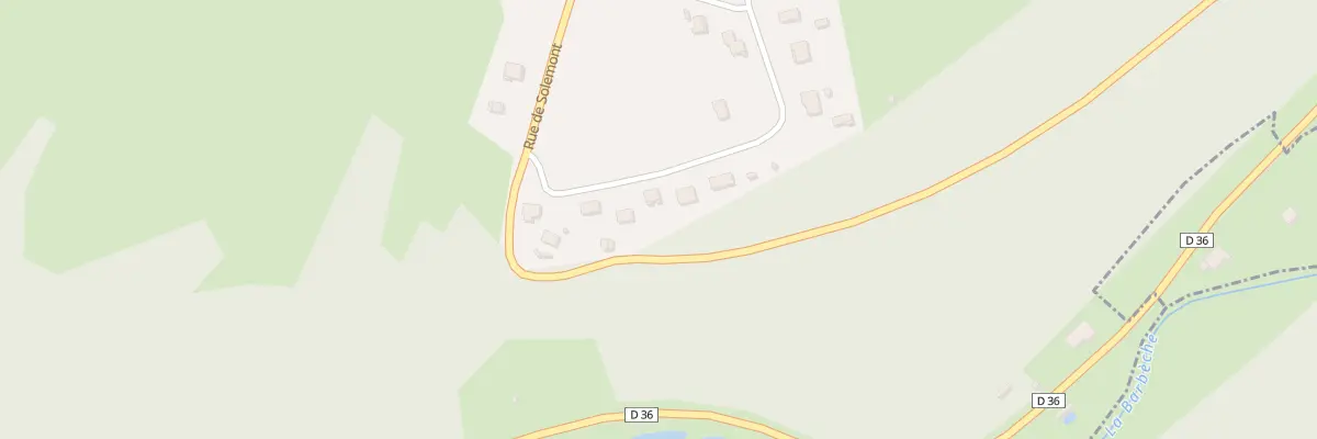 Plan du 15 Rue sur la Roche à Feule