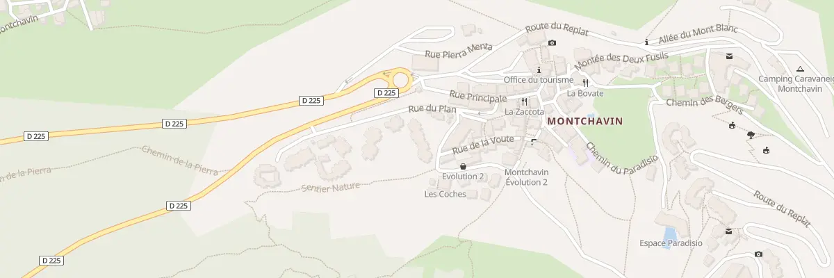 Plan du 5311 Imm Le Crey à La Plagne Tarentaise