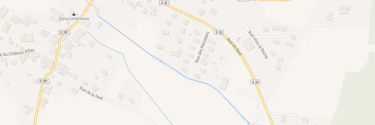 Plan du 10 Rue des Penotters à Présentevillers