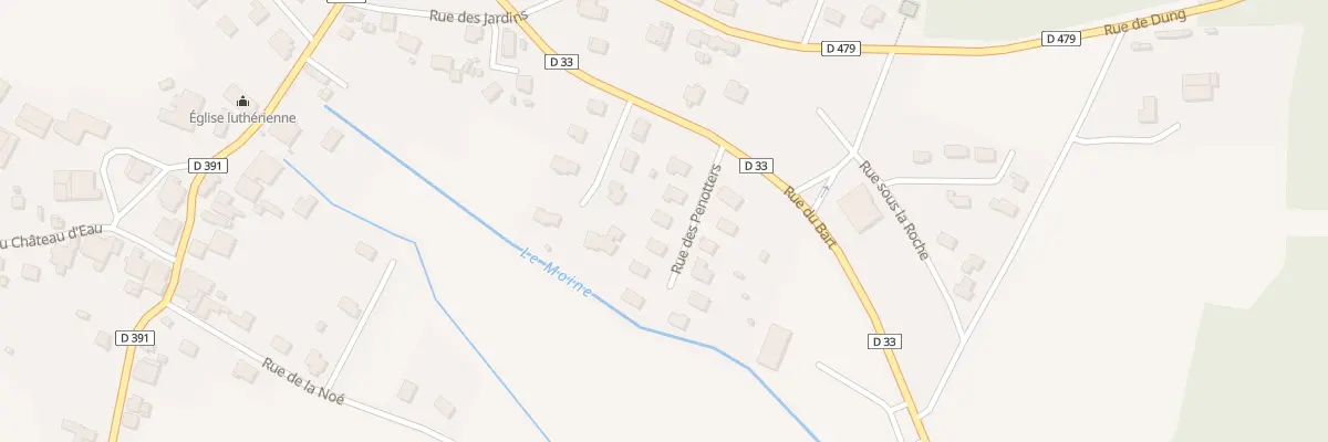 Plan du 6 Rue des Penotters à Présentevillers