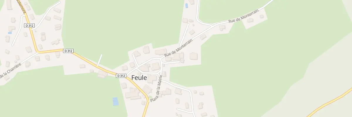 Plan du 5 Pl de la Mairie à Feule