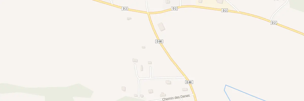 Plan du 390 Che des Denes à Valderoure