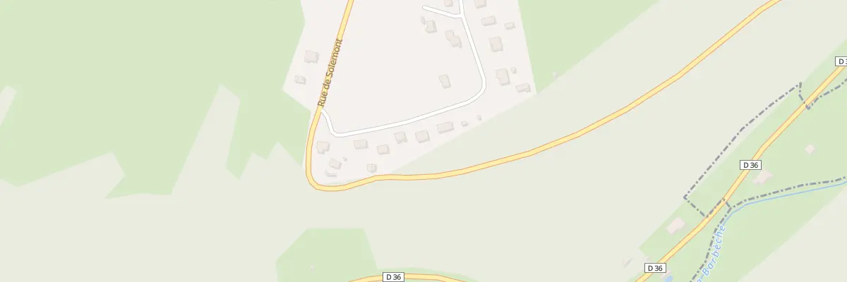 Plan du 13 Rue sur la Roche à Feule