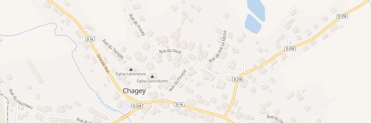 Plan du 7 Rue du Fournil à Chagey