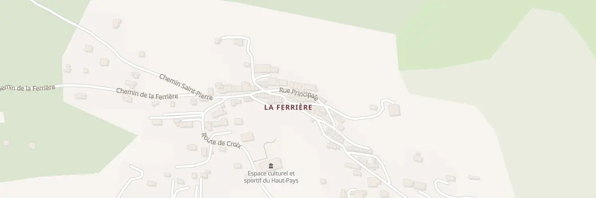 Plan du 128 Rue Principale La Ferriere à Valderoure
