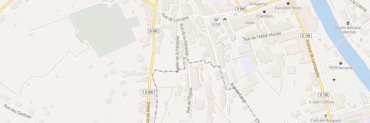 Plan du 4 Rue de l’Eglise à Deneuvre