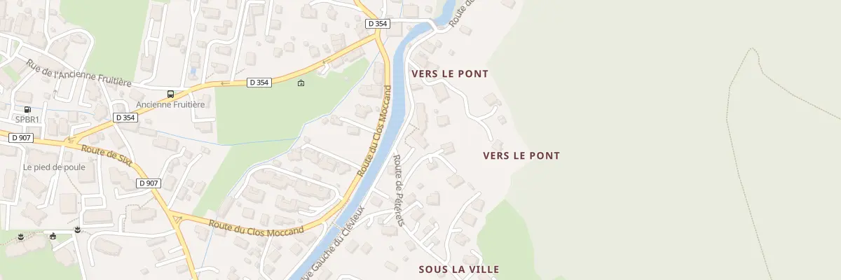 Plan du 121 Quai rive gauche du clevieux à Samoëns