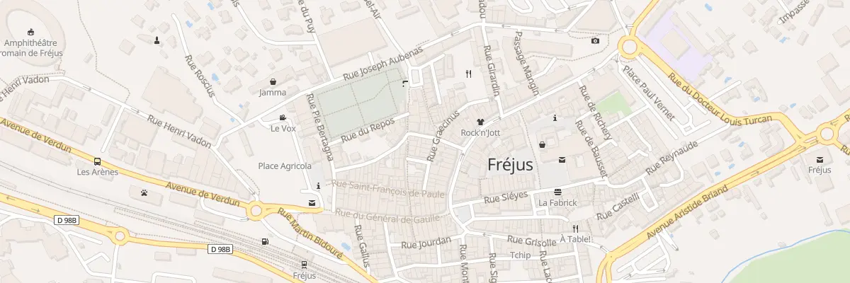 Plan du 49 Rue des POTIERS à Fréjus
