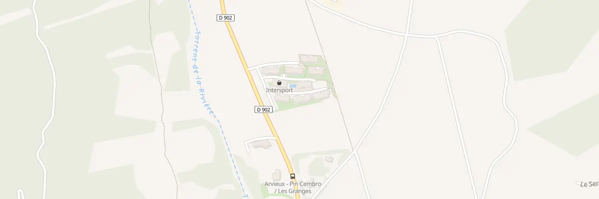 Plan du 5700 Rte de l’Izoard à Arvieux