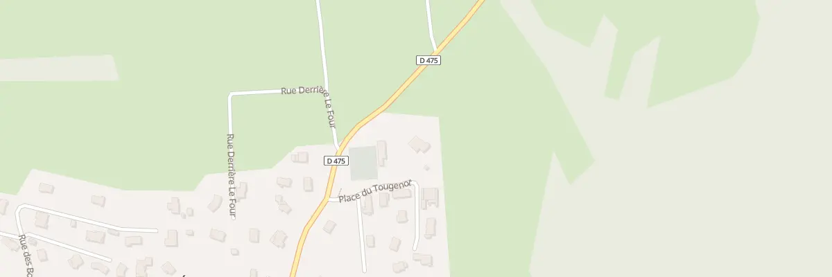 Plan du 6 Pl de Tougenot à Écot