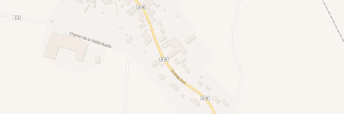 Plan du 29 Grande Rue à Gélacourt