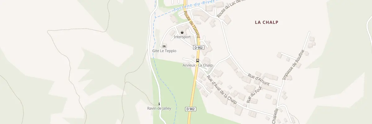 Plan du 5085 Rte de l’Izoard à Arvieux