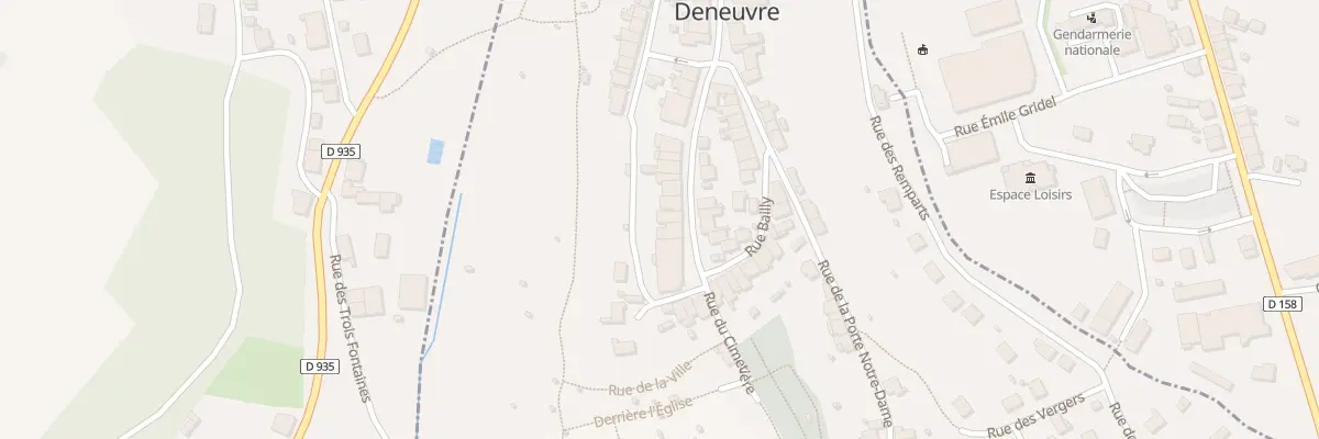 Plan du 62 Grande Rue à Deneuvre