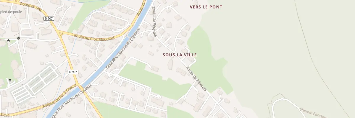 Plan du 176 Rte de Peterets à Samoëns