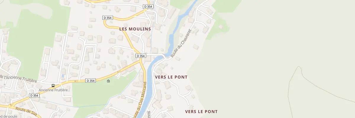 Plan du 128 Rte du Chevreret à Samoëns