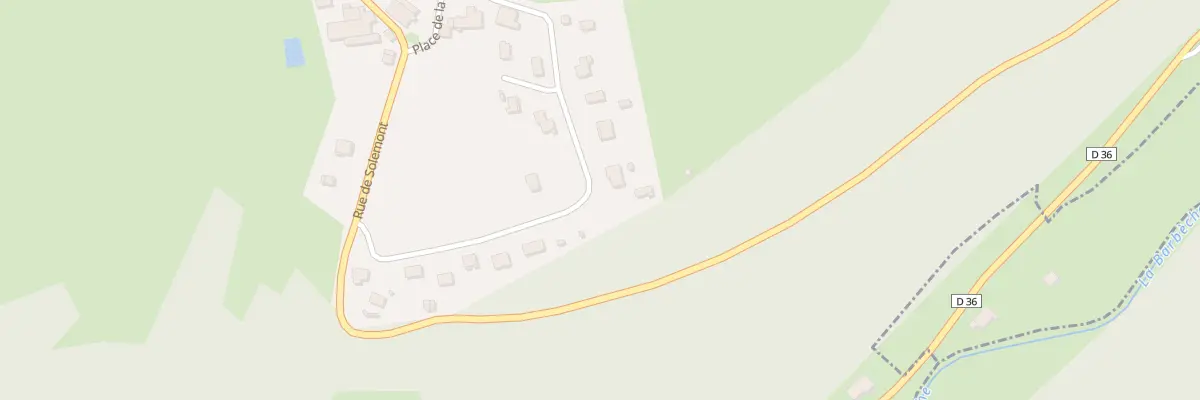 Plan du 9 Rue sur la Roche à Feule