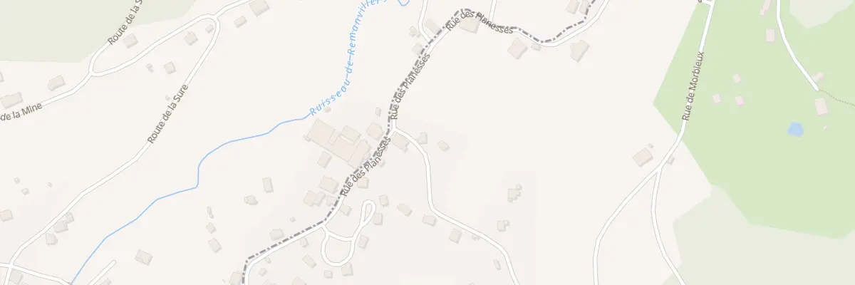 Plan du 48 Rue des Planesses à Ramonchamp