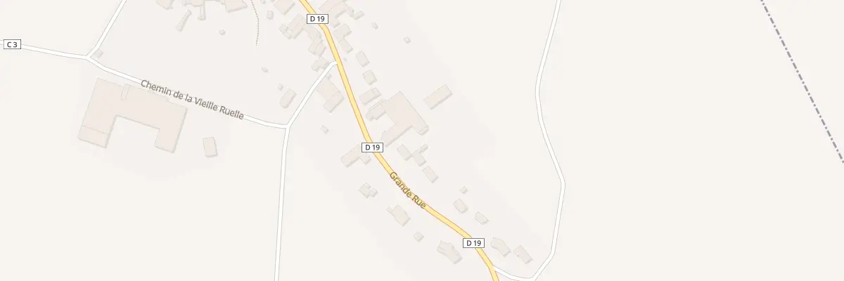 Plan du 31 Grande Rue à Gélacourt