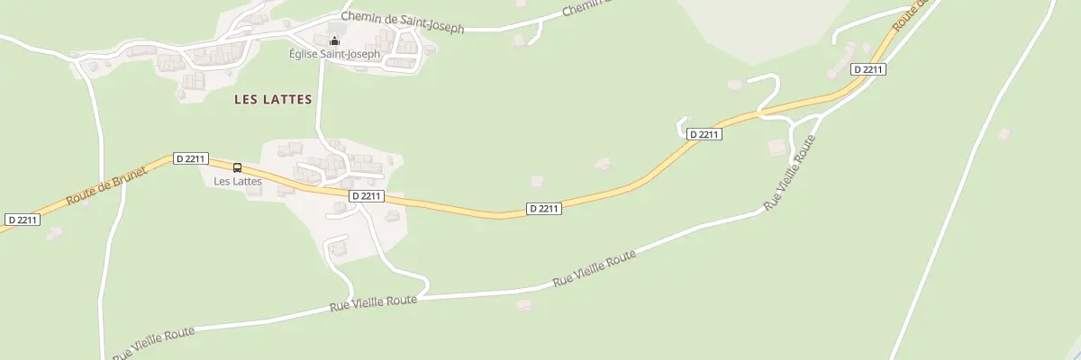 Plan du 616 Che Departemental 2211 à Saint-Auban