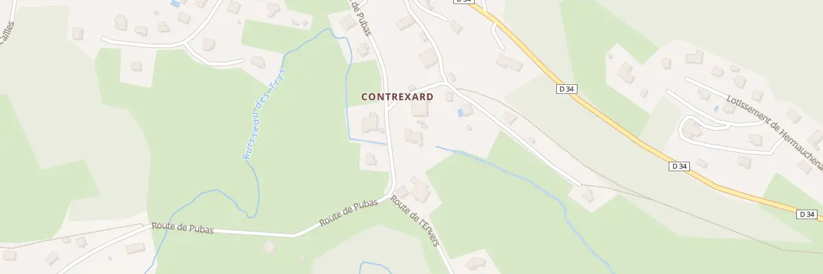 Plan du 27 Contrexard à Basse-sur-le-Rupt