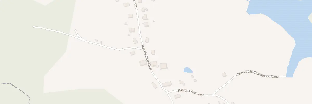 Plan du 30 Rue de Chenebier à Frahier-et-Chatebier