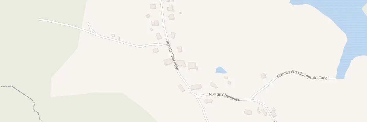 Plan du 28 Rue de Chenebier à Frahier-et-Chatebier