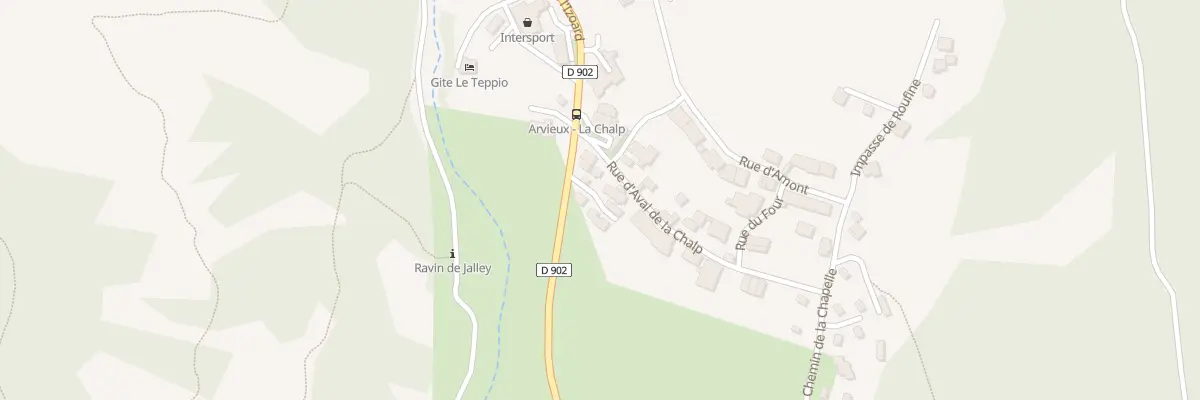 Plan du 5040 Rte de l’Izoard à Arvieux