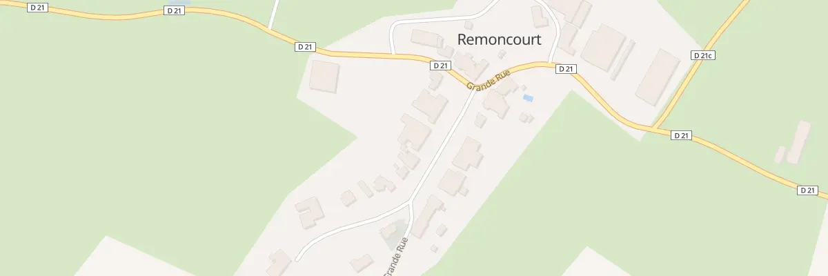Plan du 12 Grande Rue à Remoncourt